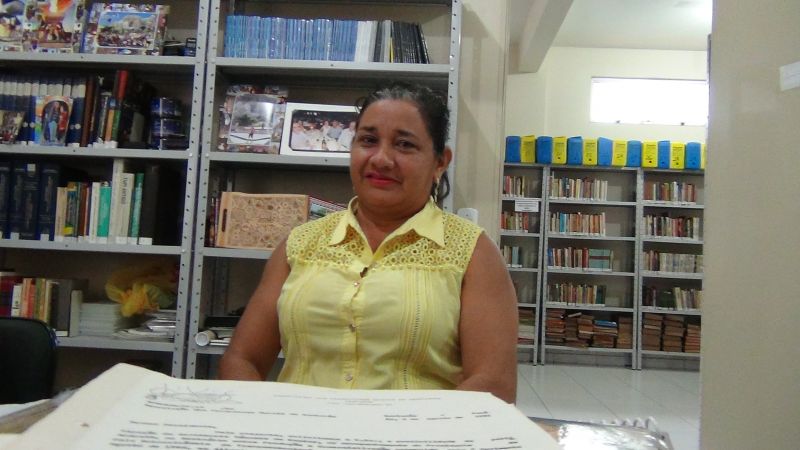 Elineth Pimentel Pereira de Sousa - Diretora da Escola Hilda Mota